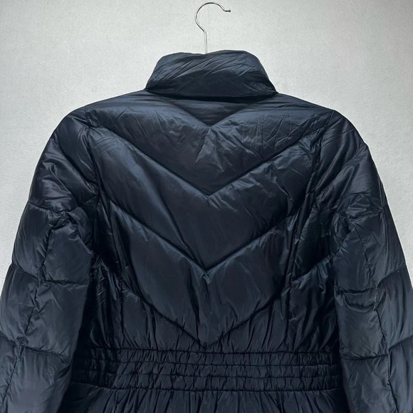 Athleta Jacket Womens 2XS Banner Peak Goose Down Puffer Full Zip Insulated Blue - Picture 6 of 12